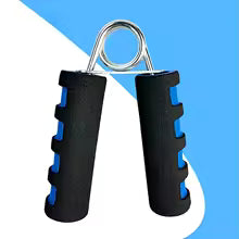 Appareil de musculation des mains et des doigts avec poignée en mousse de type A, à ressort, pour renforcer les avant-bras et le poignet.