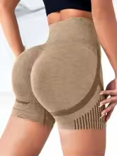 Shorts de yoga pour femmes, shorts de sport taille haute, fitness, yoga, effet fessier, fitness, yoga, gym, shorts de course, vêtements de sport